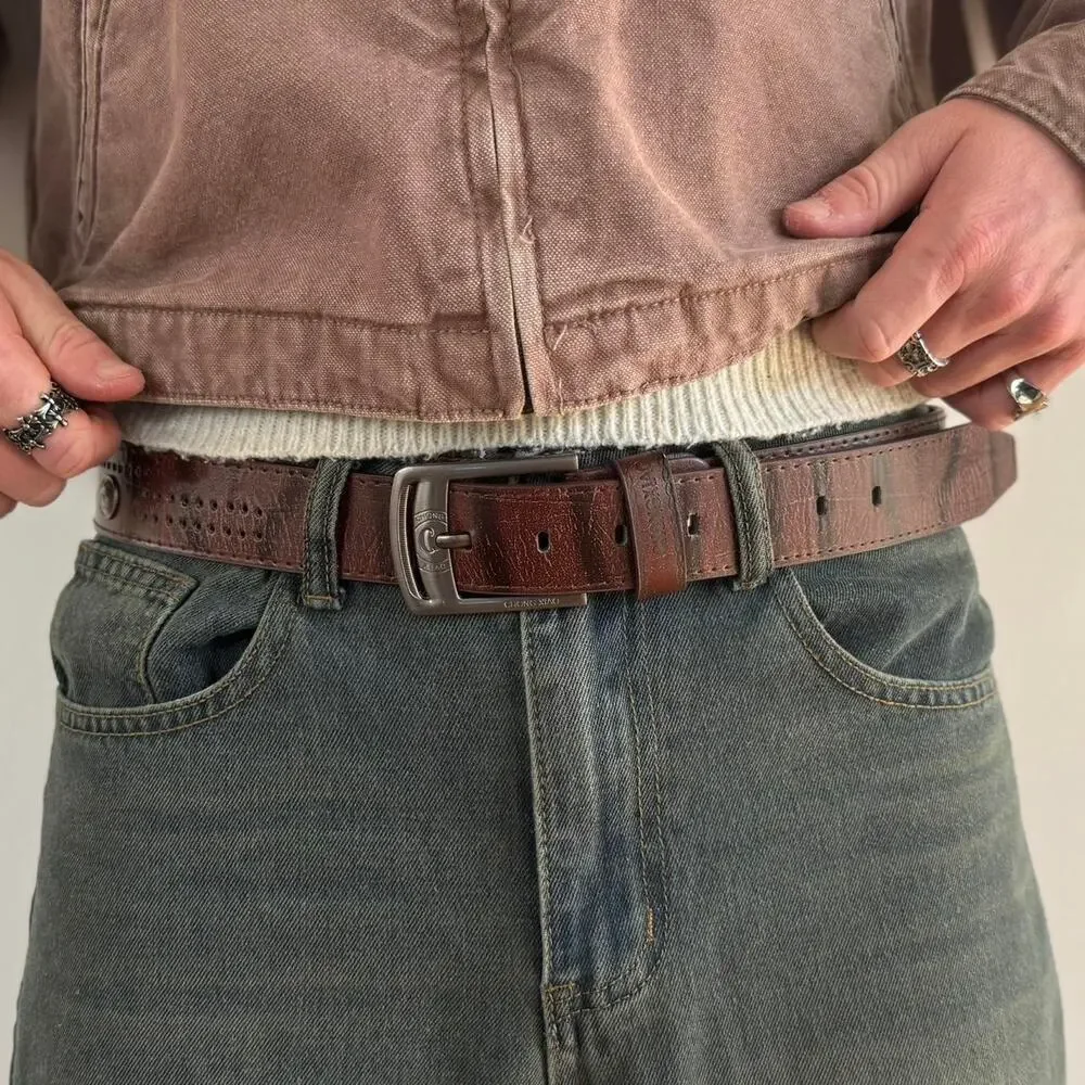 Y2k style brown and silver